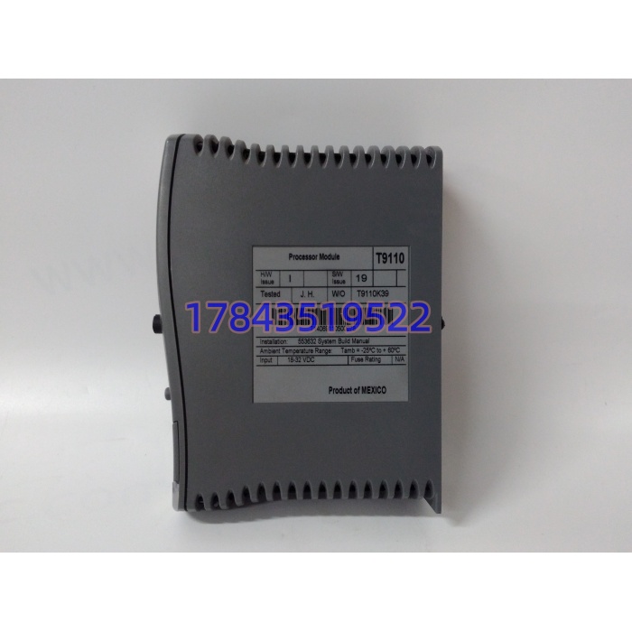 ICS Triplex T9110 | 机架插入式安全模块 - 图片 3