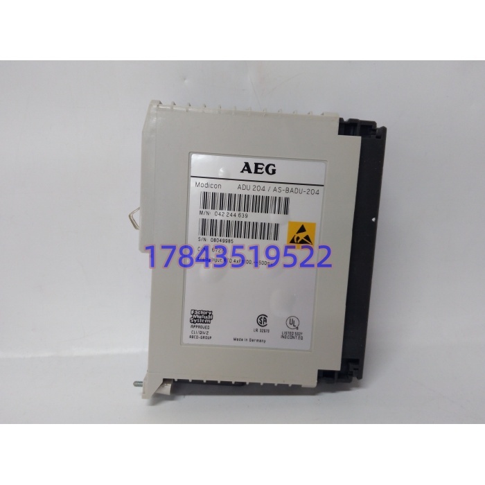AEG AS‑BADU‑204 | 4 通道 RTD 模拟量输入模块 - 图片 2