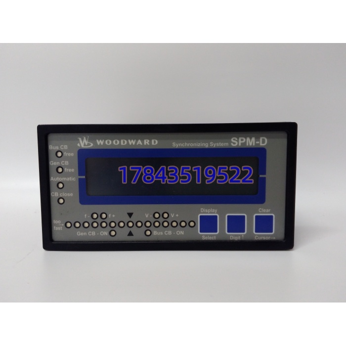 Woodward 8440‑1713 D | SPM‑D 发电机同步并网控制器 - 图片 3