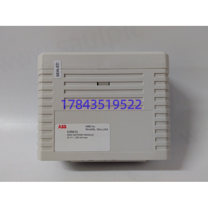 ABB IOR810 P‑HB‑IOR‑80010000 | Symphony Plus S800 I/O 网关模块 - 图片 2