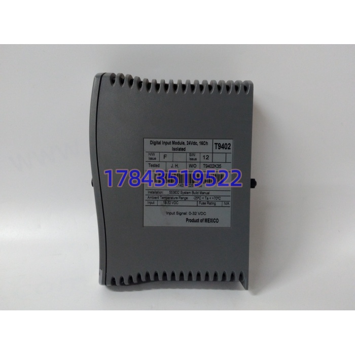 ICS Triplex T9402|AADvance 数字输入模块 - 图片 3
