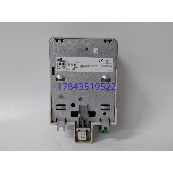 ABB SB822 3BSE018172R1 | AC800M 冗余电源模块 - 图片 3