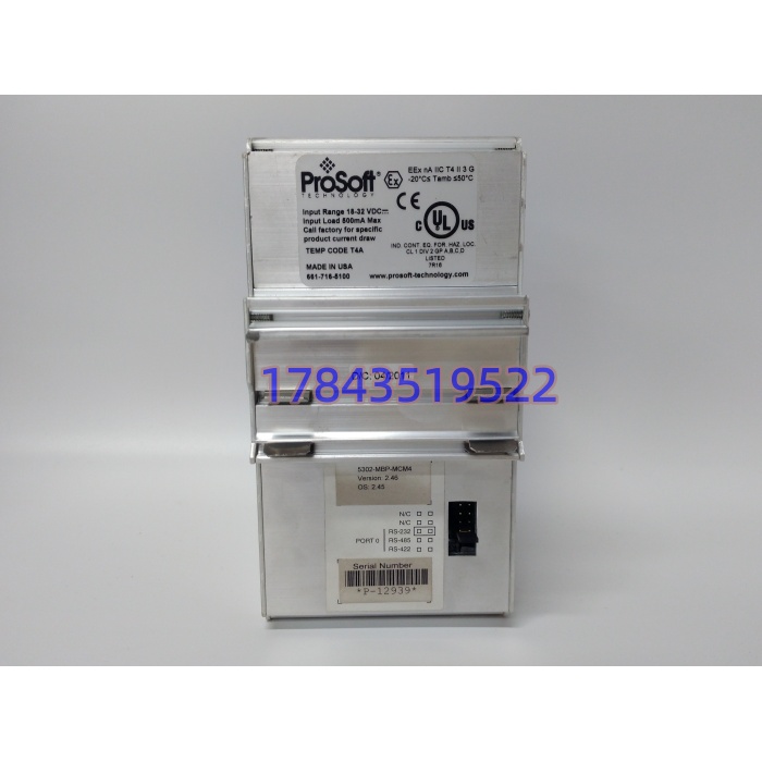 ProSoft 5302‑MBP‑MCM4|MB + 多从站数据交互卡件