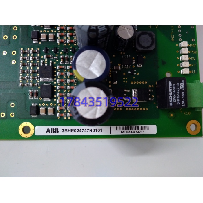 ABB 中压变频器撬棒晶闸管驱动板 3BHE024747R0101 - 图片 2