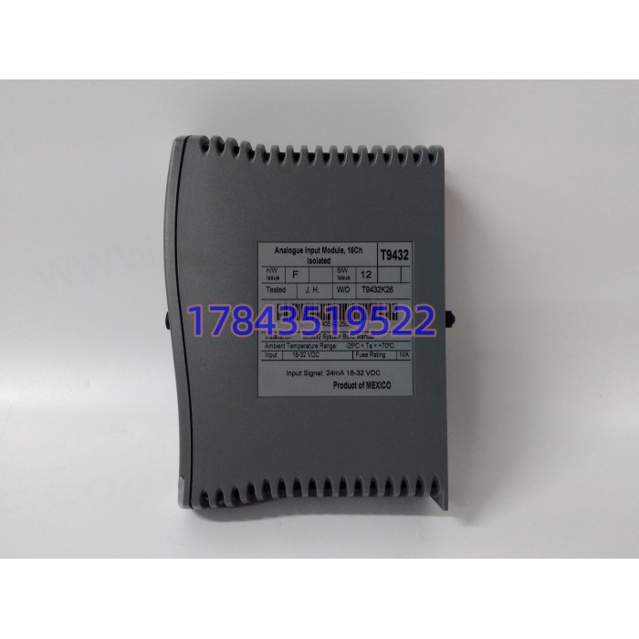 ICS Triplex T9432 | 16 通道模拟量输入模块 - 图片 2