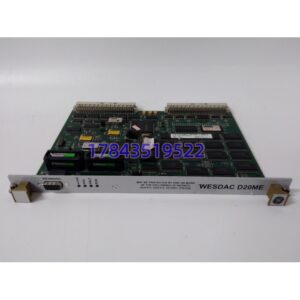 GE WESDAC D20ME | 电力自动化存量备件