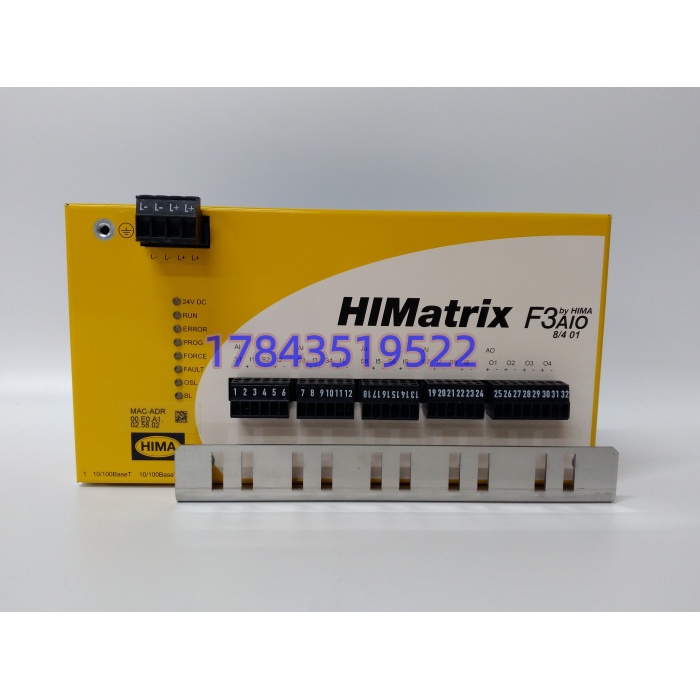 HIMA F3 AIO 84 01 | HIMatrix 安全模拟量输入输出模块 - 图片 4