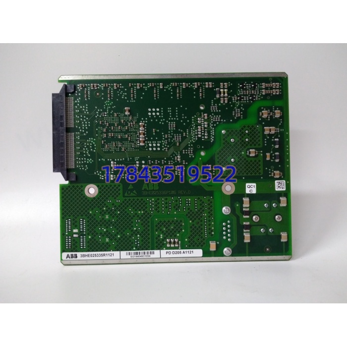 ABB PDD205A1121 3BHE025335R1121 | 晶闸管脉冲驱动板 - 图片 3