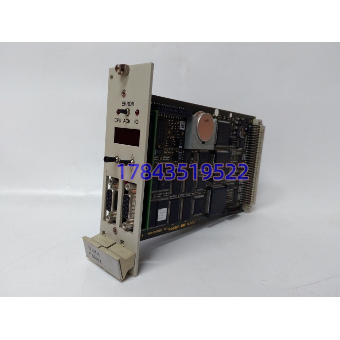 HIMA F8650X | SIL3 AK6 安全等级冗余处理器单元 - 图片 4