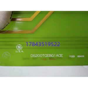 GE DS200TCEBG1ACE | 冷端补偿 TC 采集板 K/J/T 型热电偶信号采集备件