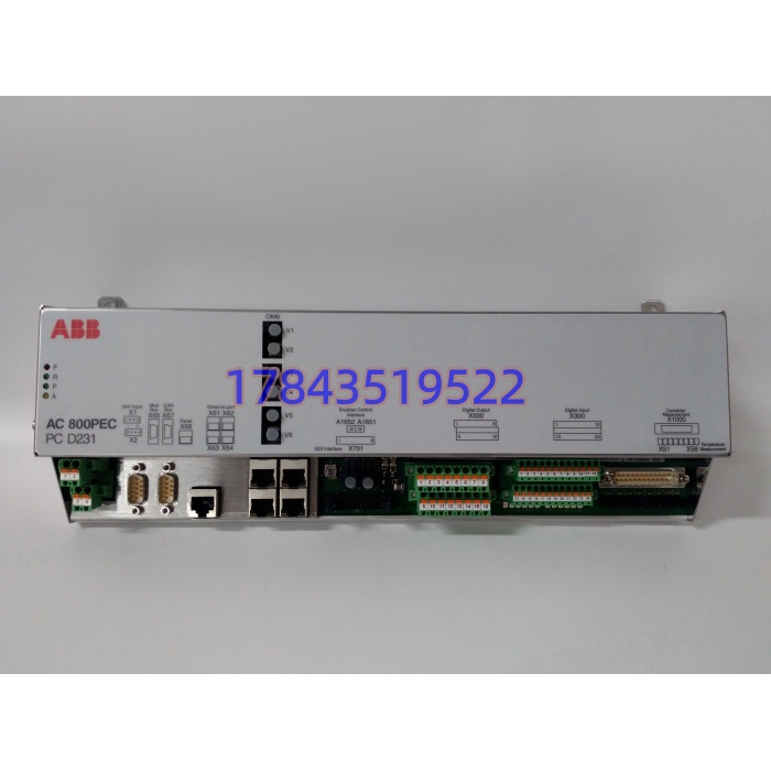 ABB PCD231B101 3BHE025541R0101 | 励磁控制器模块